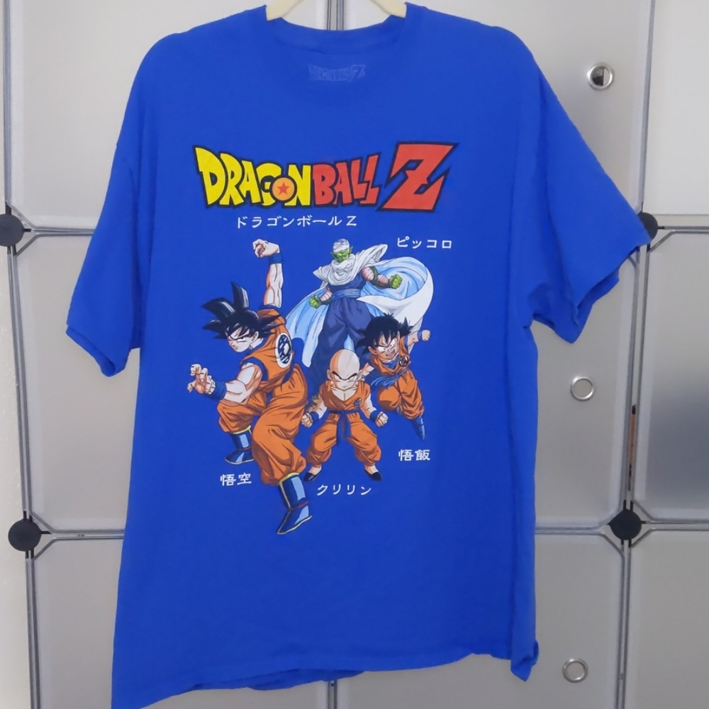 DRAGON BALL Z X Ripple Junction Blue T-Shirt